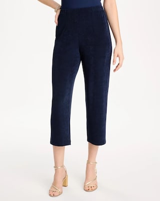 J*N様 希少 EASY PANTS NO SIDESEAM comoli好きに Travelers™ No Tummy Cropped Pants | Chico's